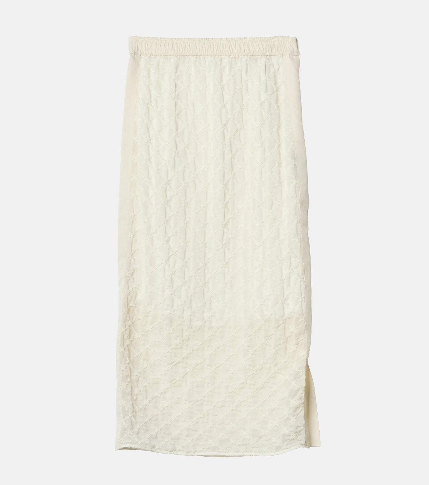 Chiffon Shrink Lace Pencil Skirt