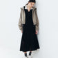 Pleated Skirt w/Sheer Detail