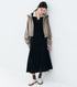 Pleated Skirt w/Sheer Detail