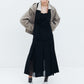 Pleated Skirt w/Sheer Detail