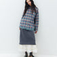 Washed Sweat Skirt Ruffle Hem
