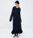 Washed Sweat Skirt Ruffle Hem
