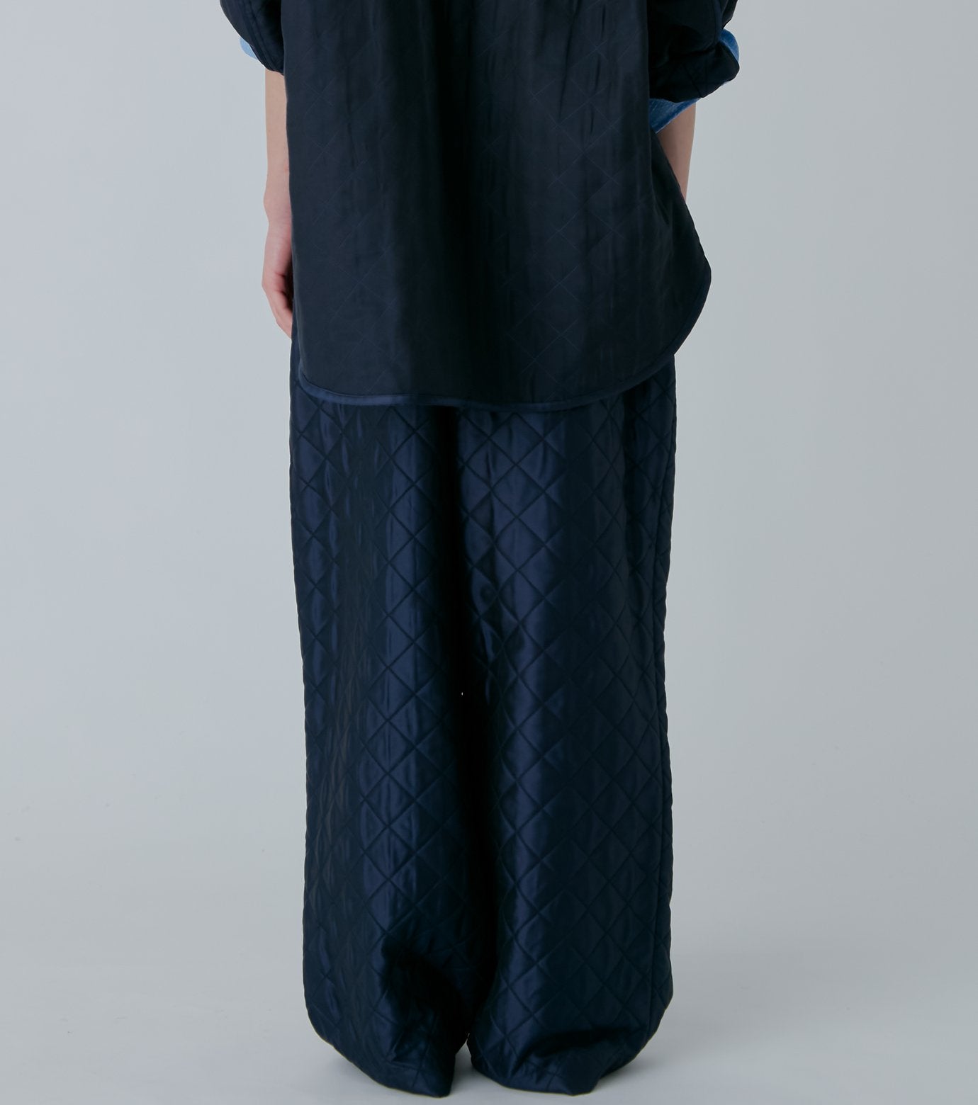 Shiny Quilted Lounge Pants