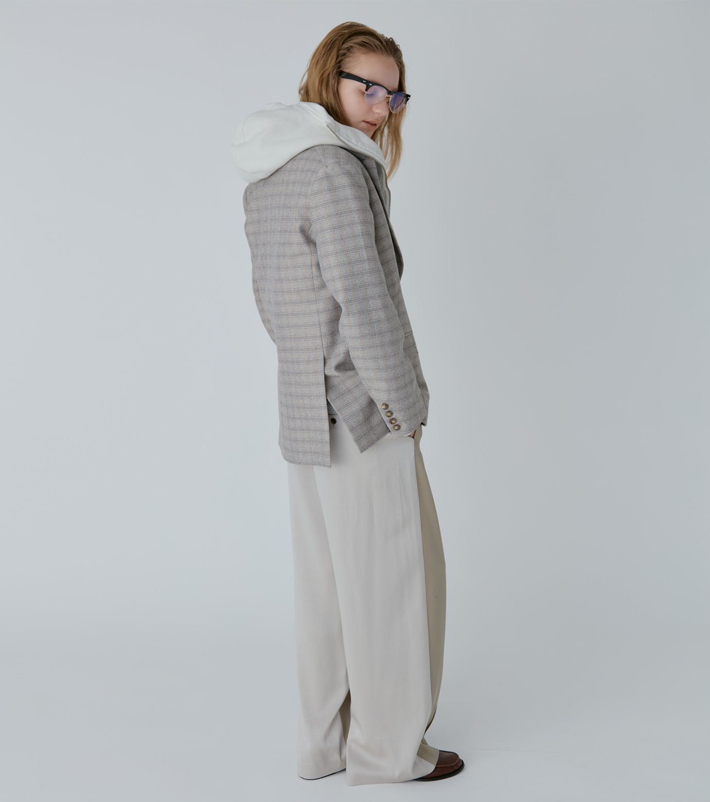Contrast Panel Trousers