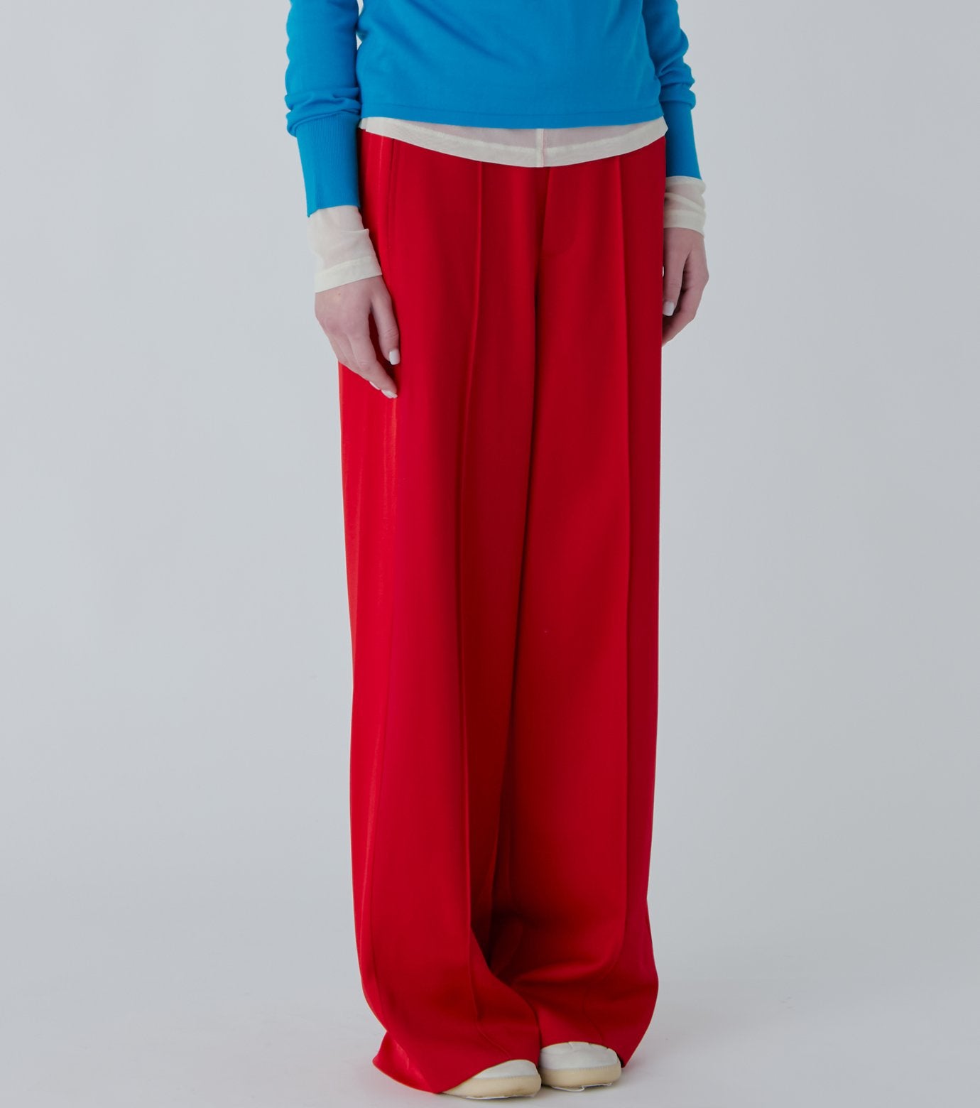 Contrast Panel Trousers