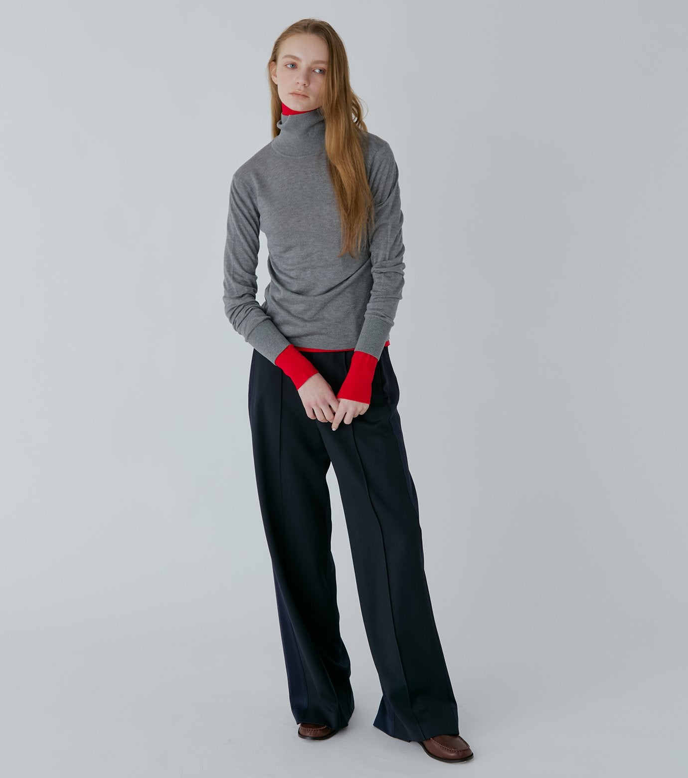 Contrast Panel Trousers