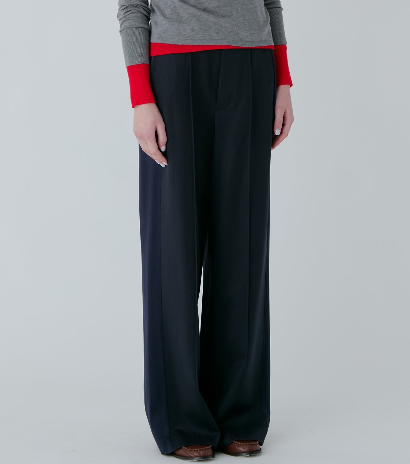 Contrast Panel Trousers