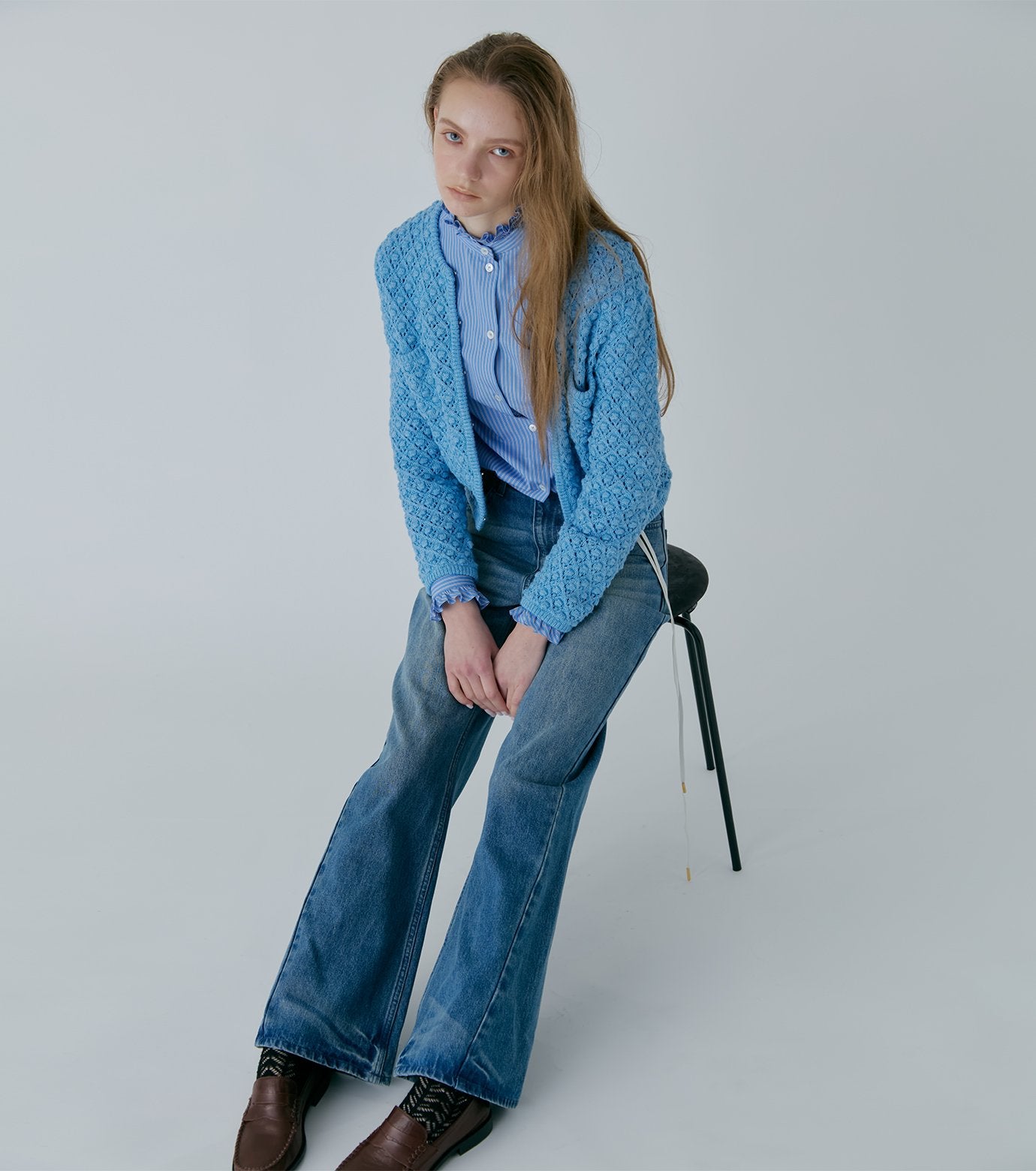 Mid-Rise Bootcut Jeans