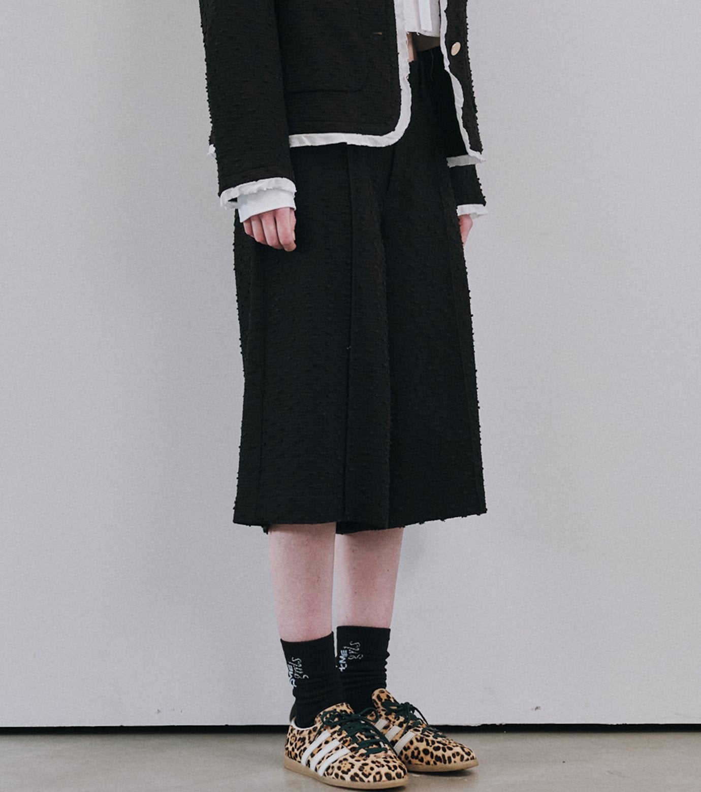 Tweed Bermuda Shorts