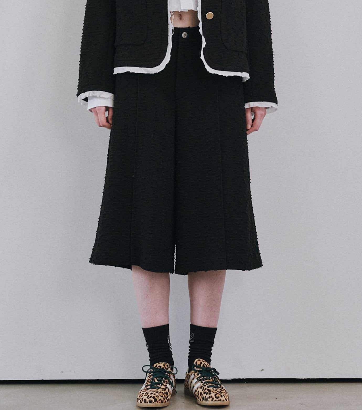 Tweed Bermuda Shorts