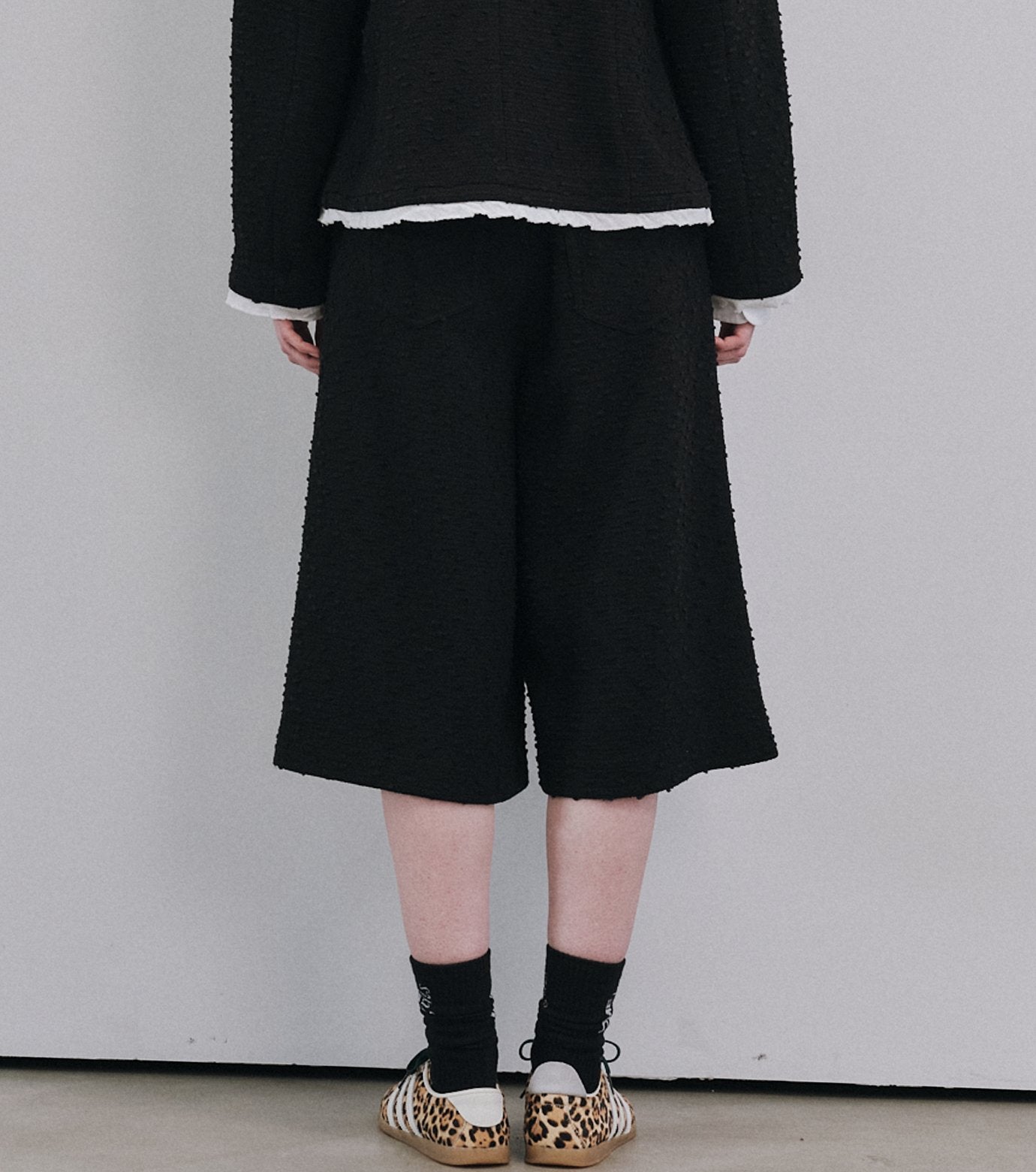 Tweed Bermuda Shorts