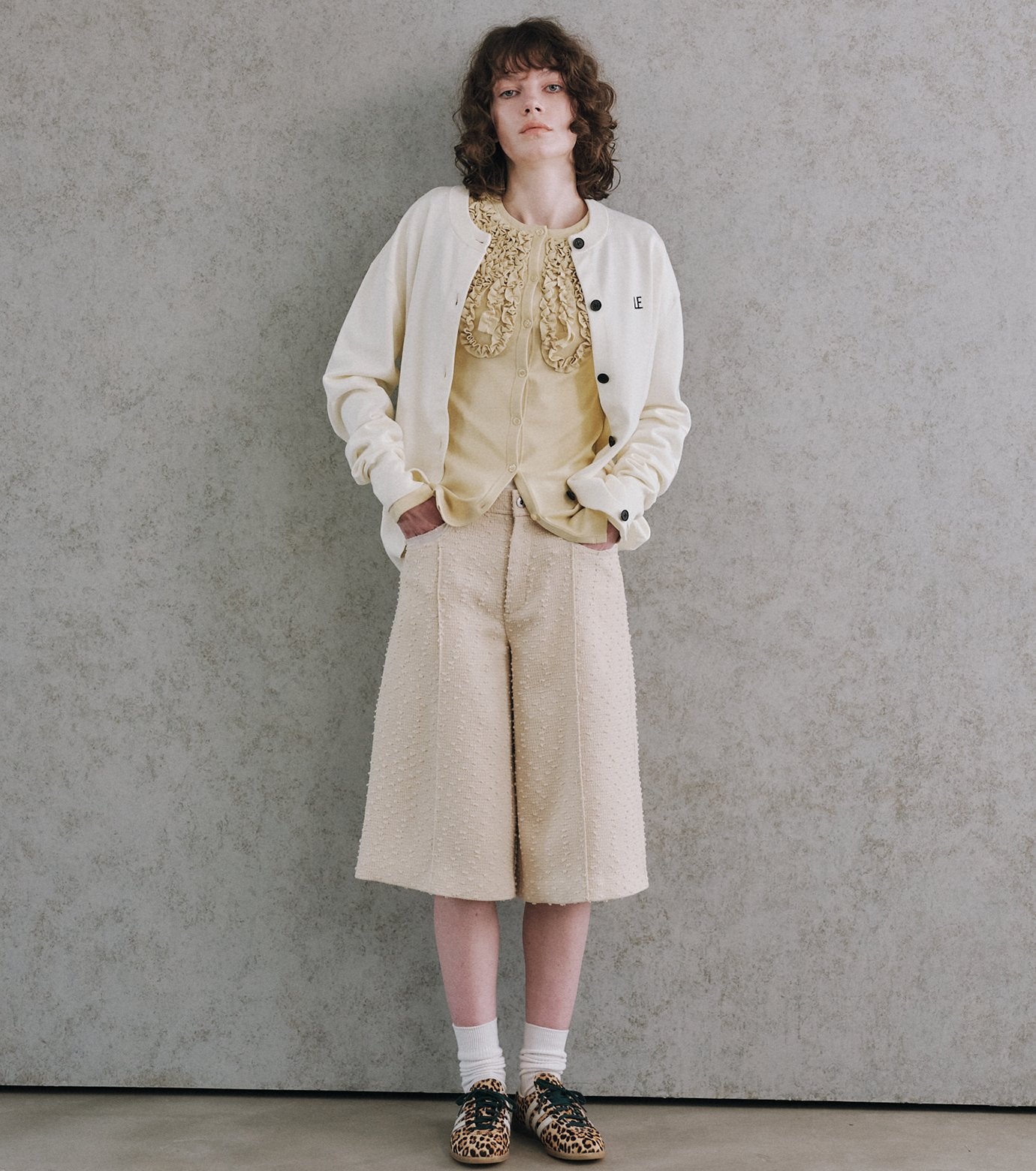 Tweed Bermuda Shorts