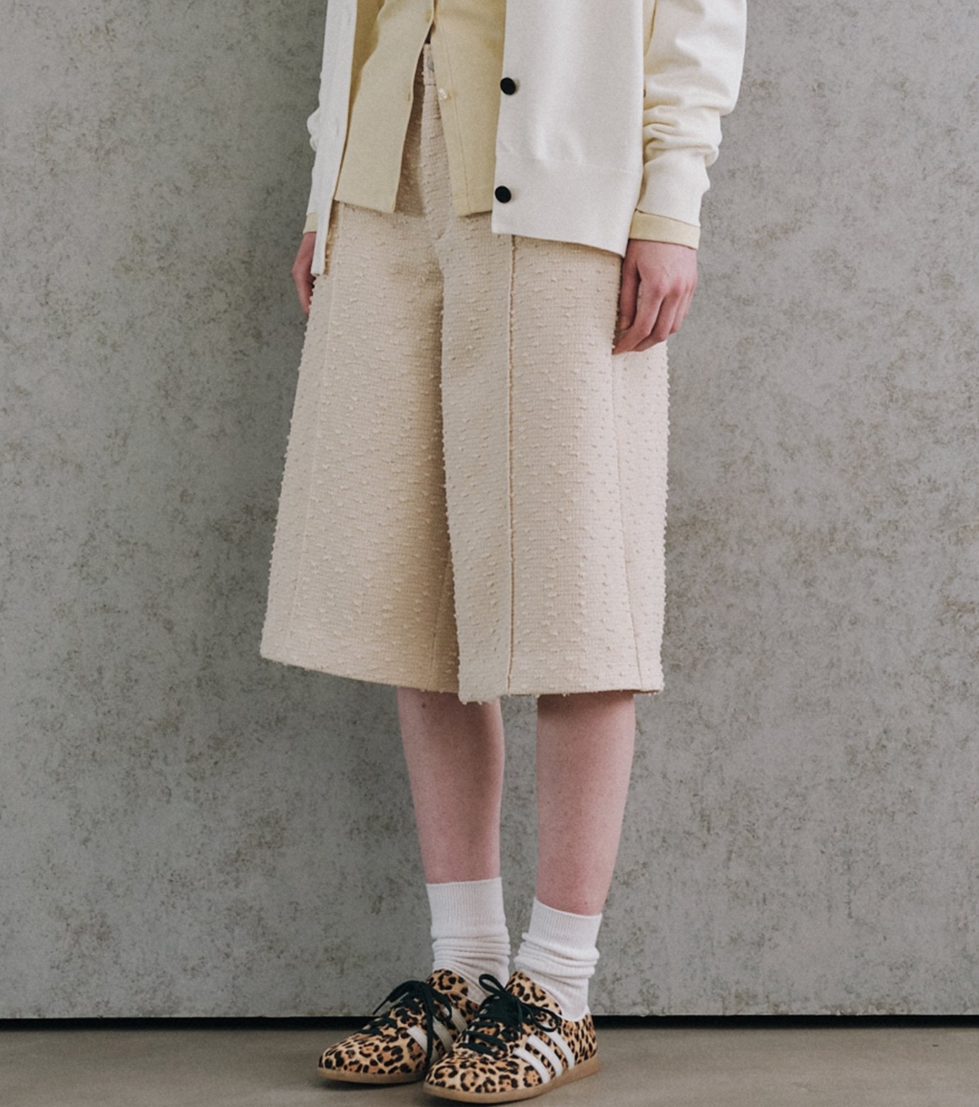 Tweed Bermuda Shorts