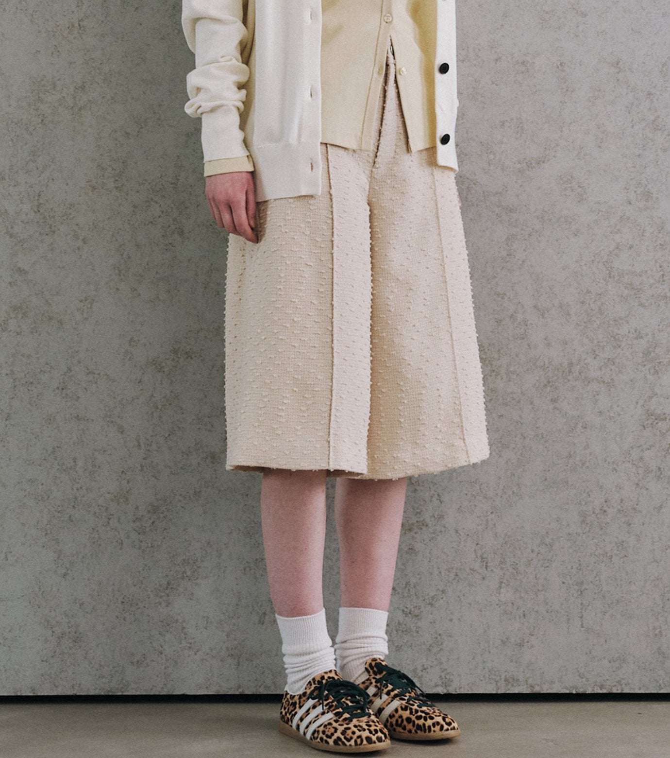 Tweed Bermuda Shorts