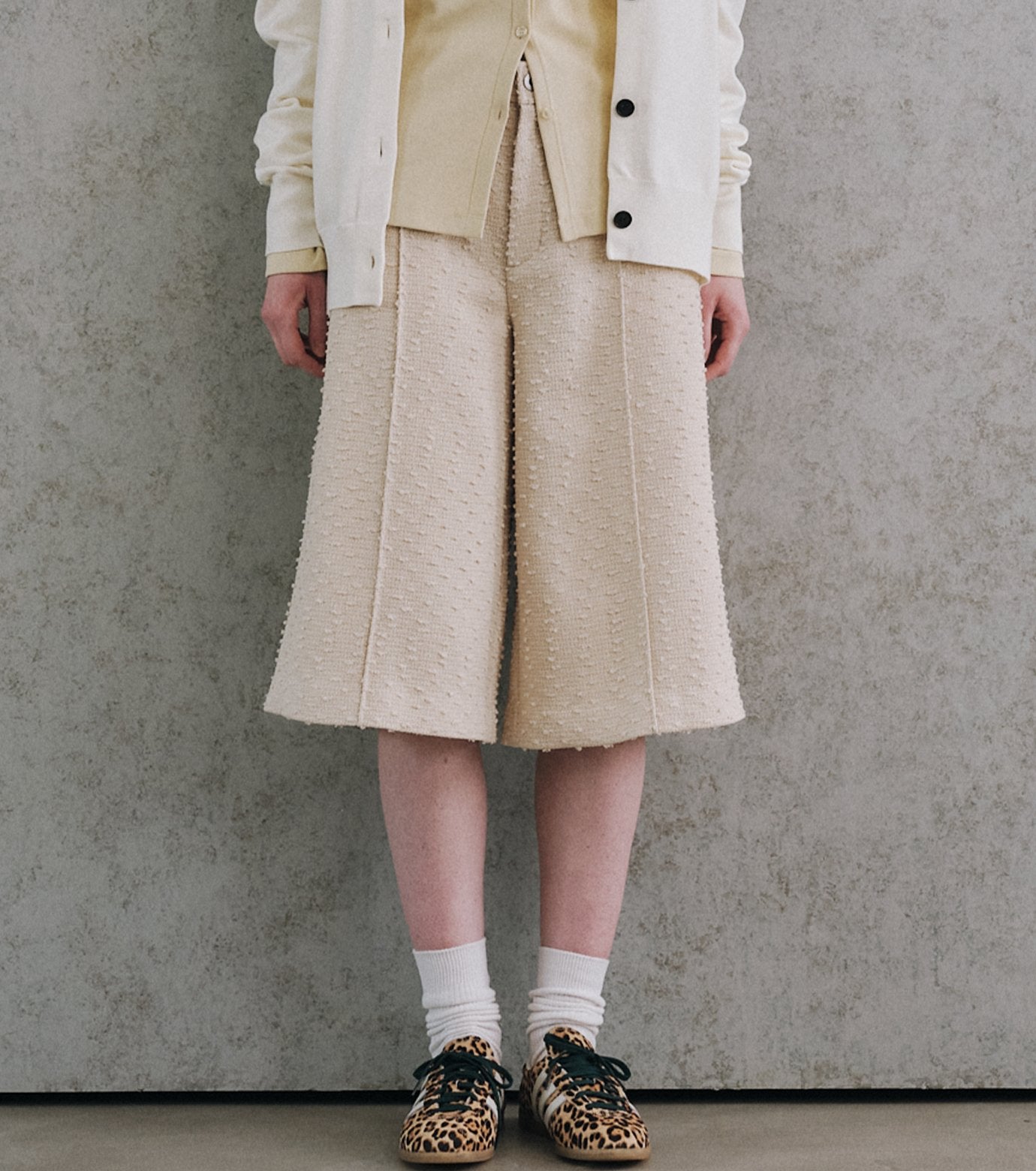 Tweed Bermuda Shorts