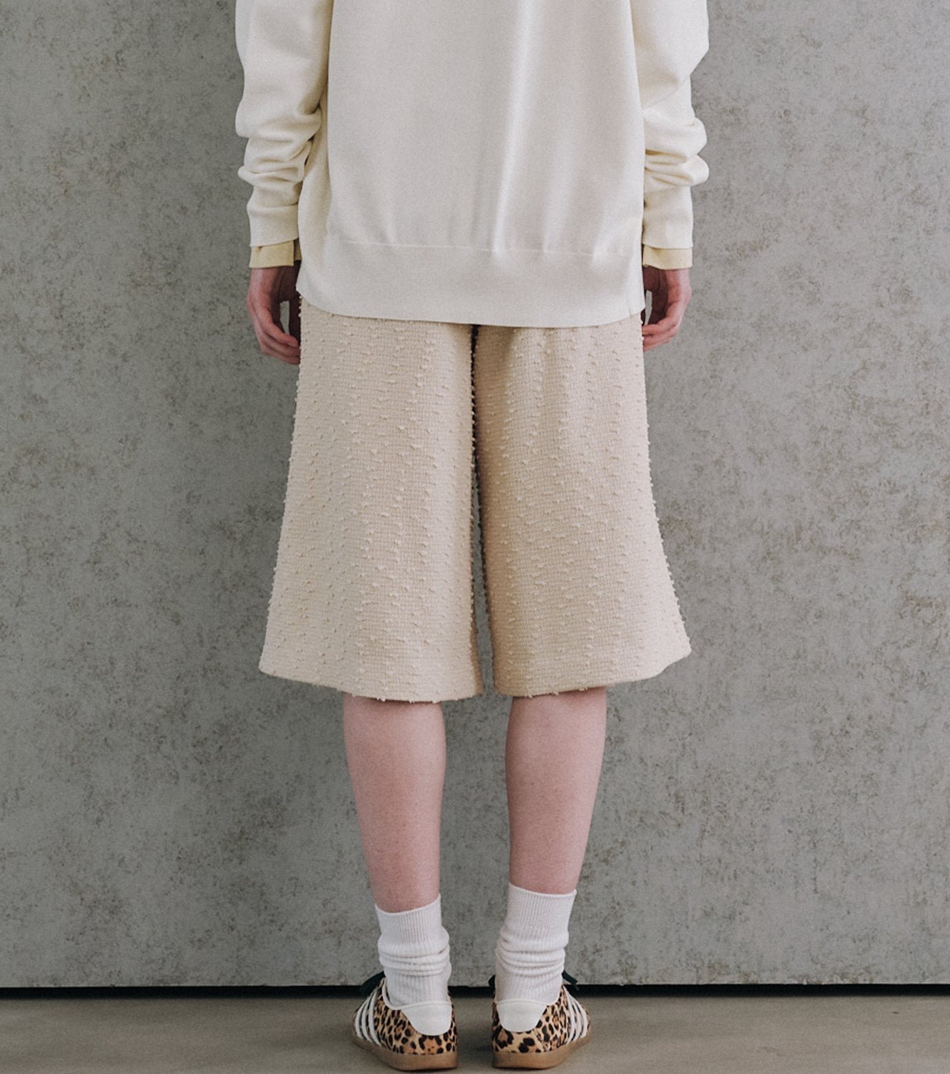 Tweed Bermuda Shorts