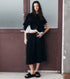 Pleated Half Pants