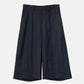 Pleated Half Pants