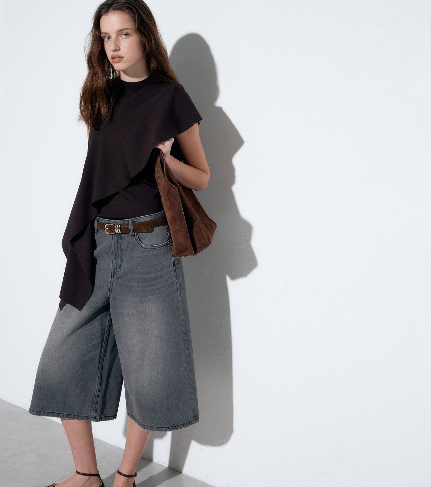 Denim Half Pants