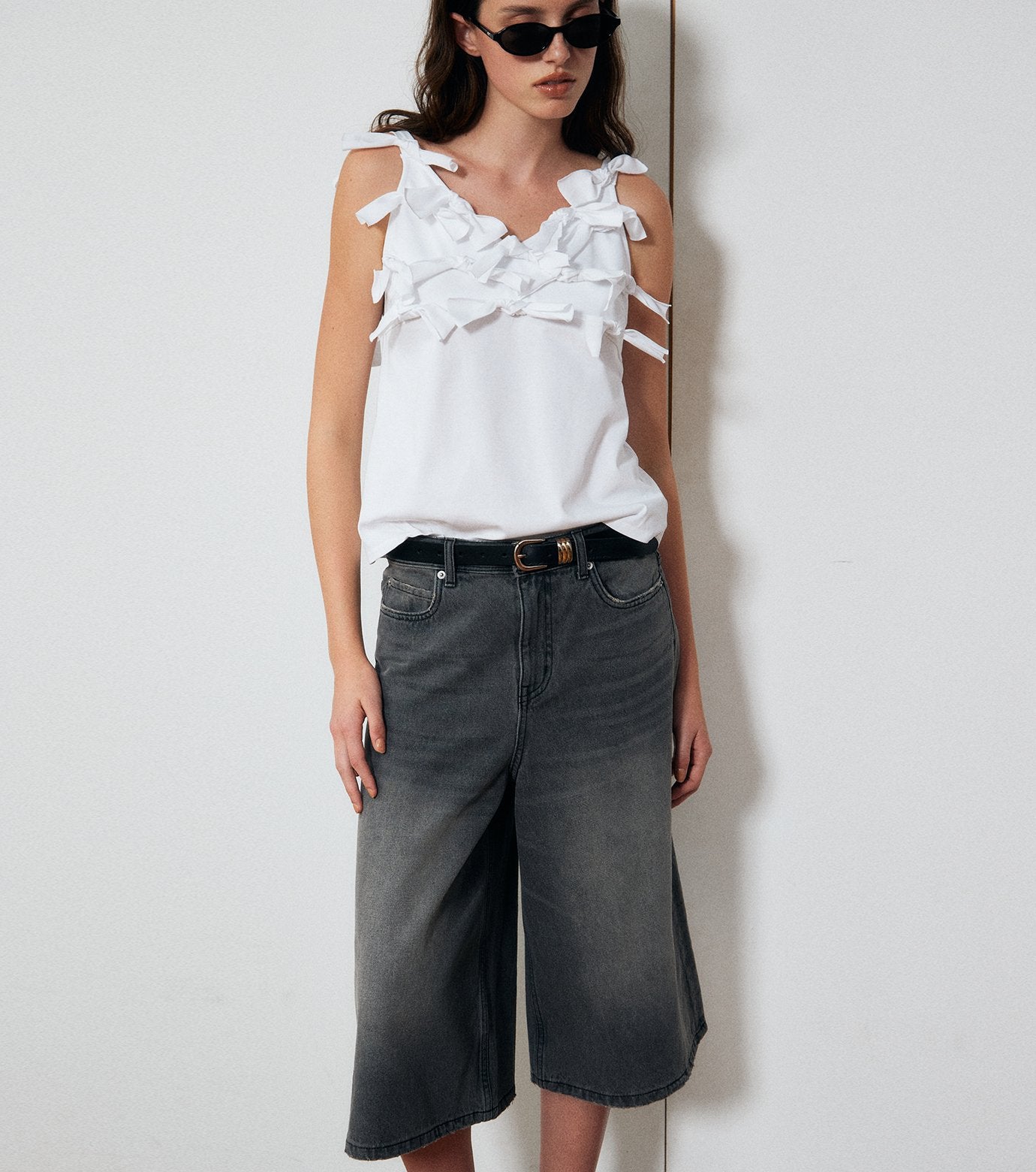 Denim Half Pants