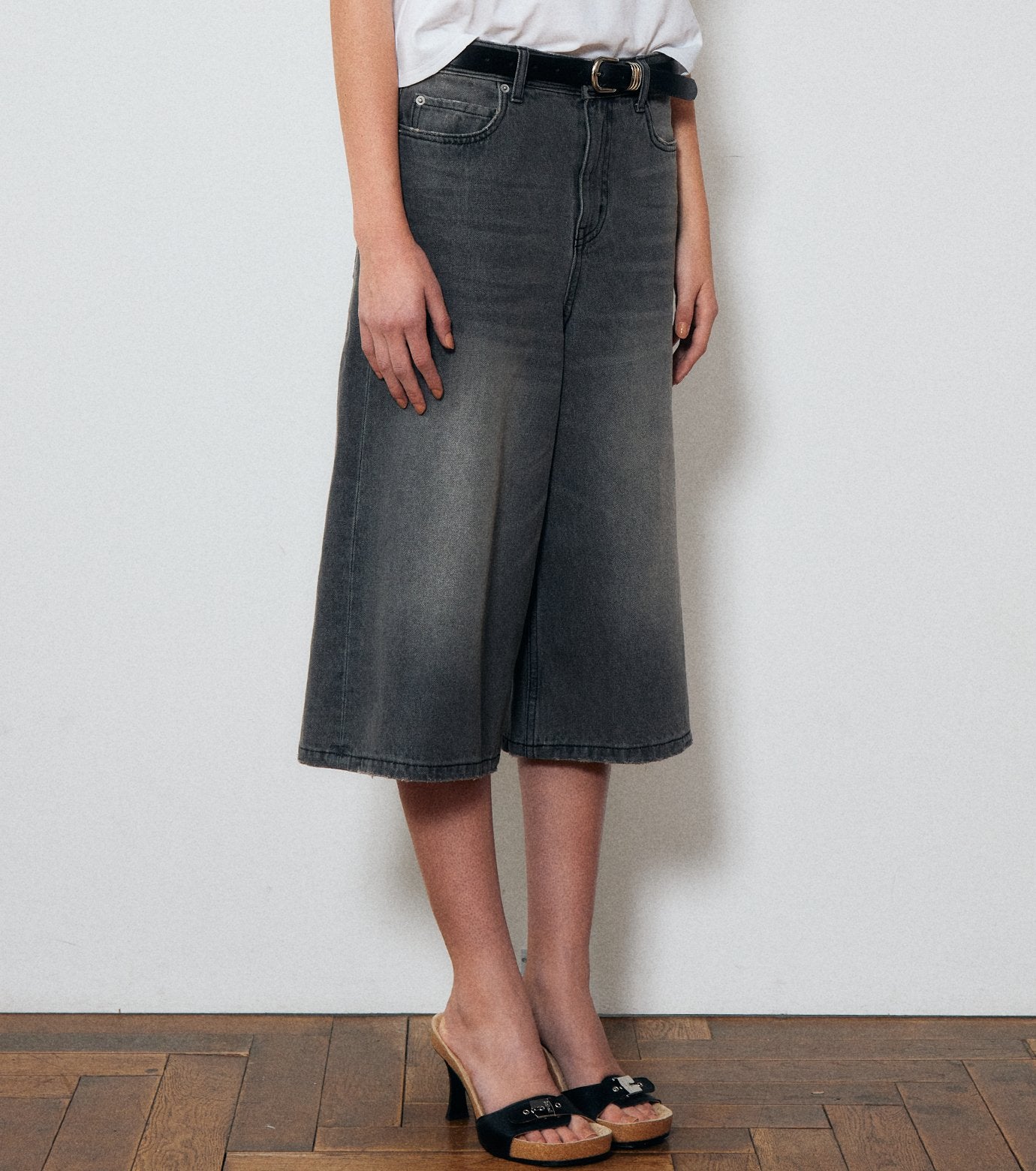 Denim Half Pants