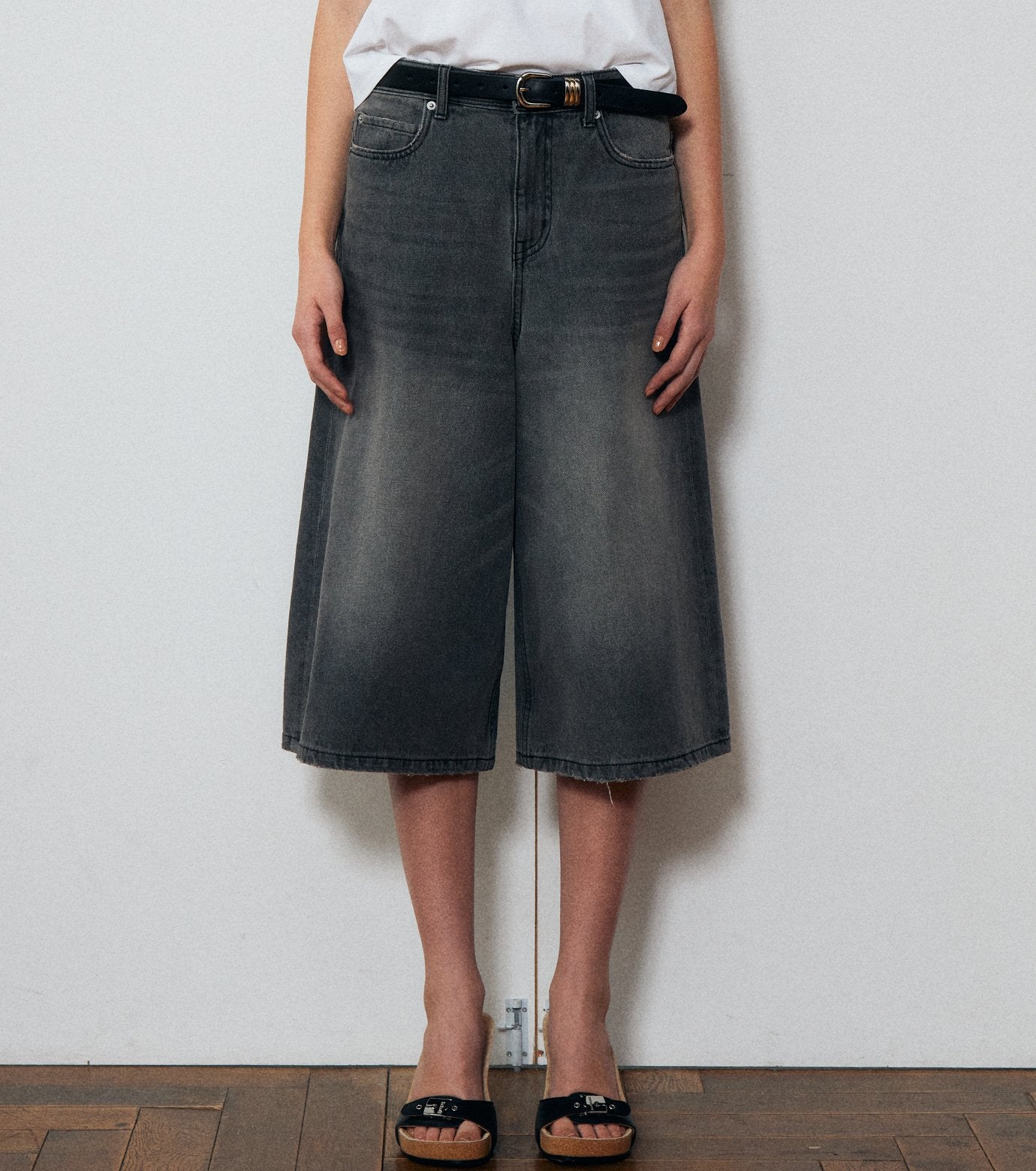 Denim Half Pants