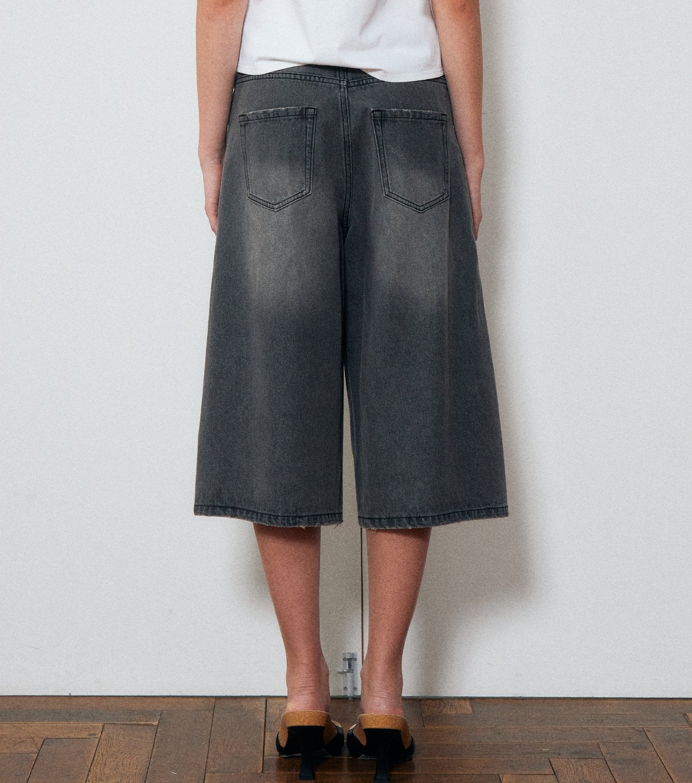 Denim Half Pants