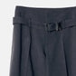Low-Rise Trousers w/Belt