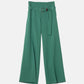 Low-Rise Trousers w/Belt