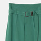 Low-Rise Trousers w/Belt