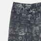 Wallpaper Print Barrel Jeans