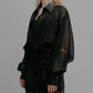 Sheer Shirt Blouson