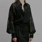 Sheer Shirt Blouson