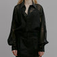 Sheer Shirt Blouson