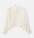 Sheer Shirt Blouson