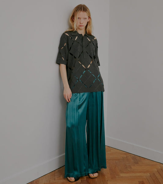 Pigment-Dyed Relaxed Pants