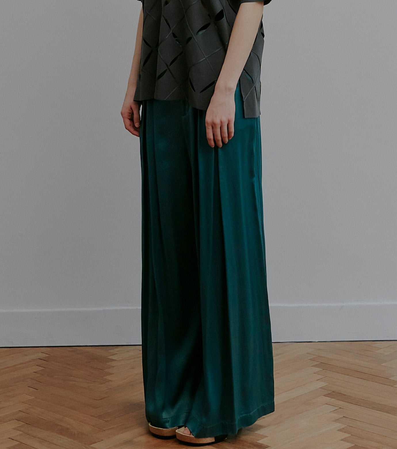 Pigment-Dyed Relaxed Pants