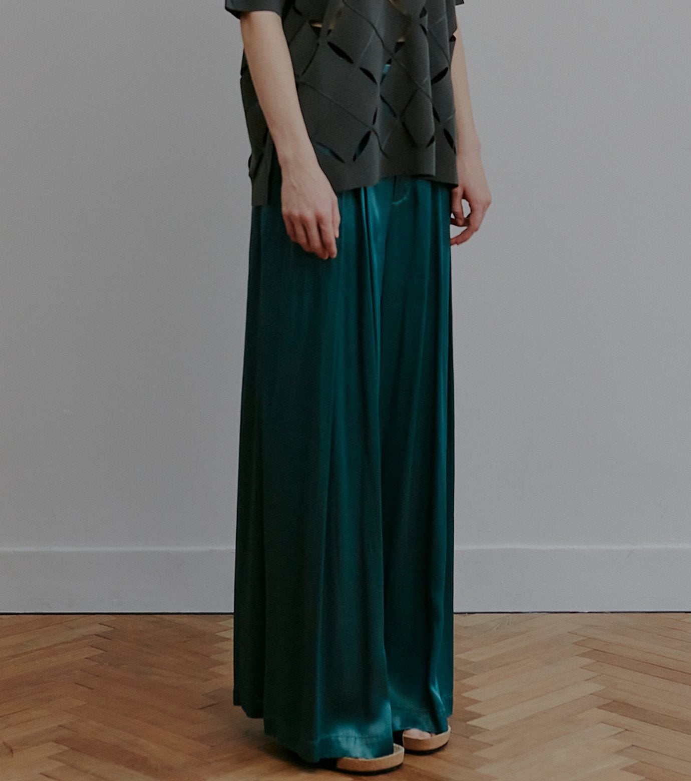 Pigment-Dyed Relaxed Pants