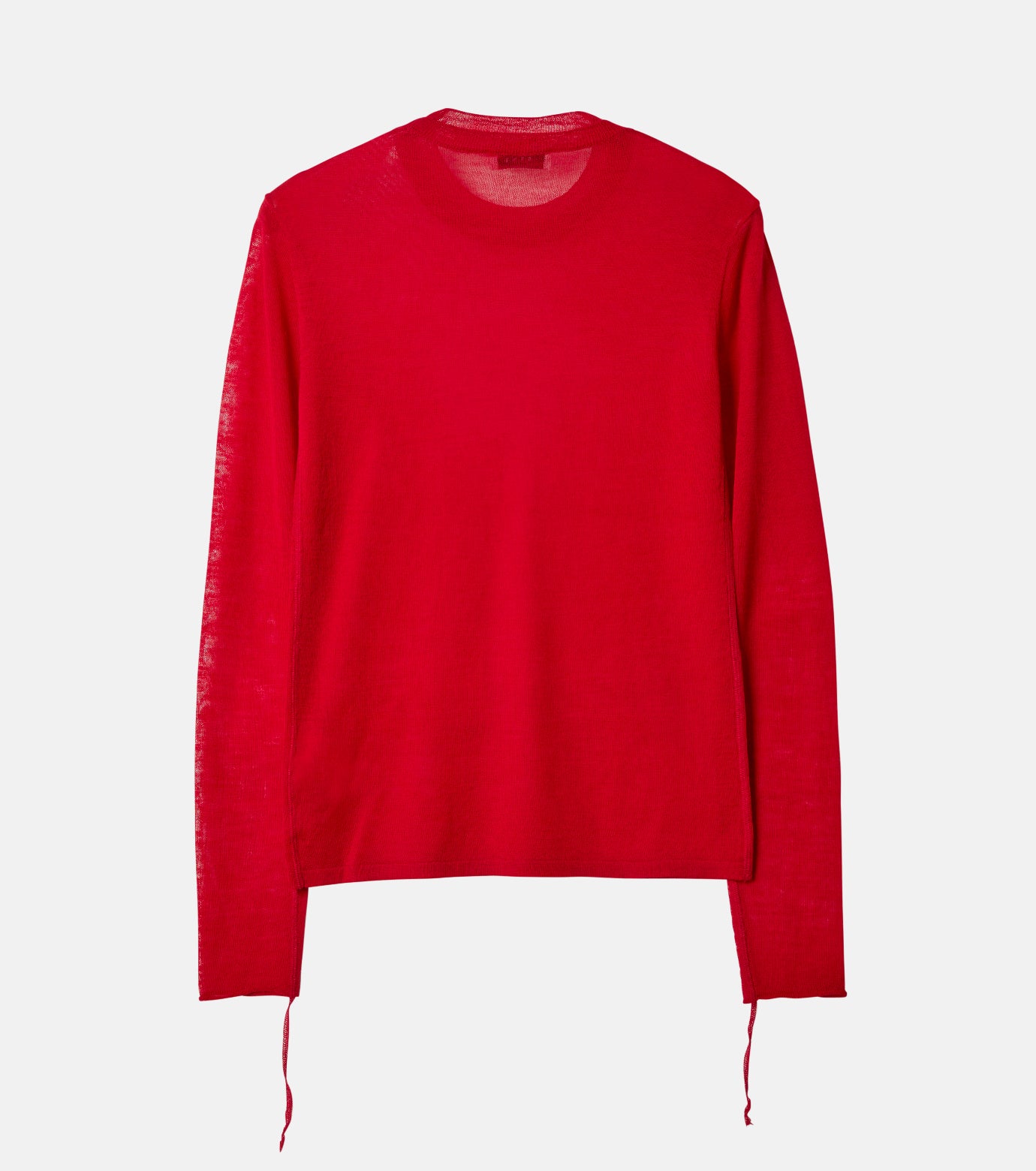 Wool Sheer Knit Tops