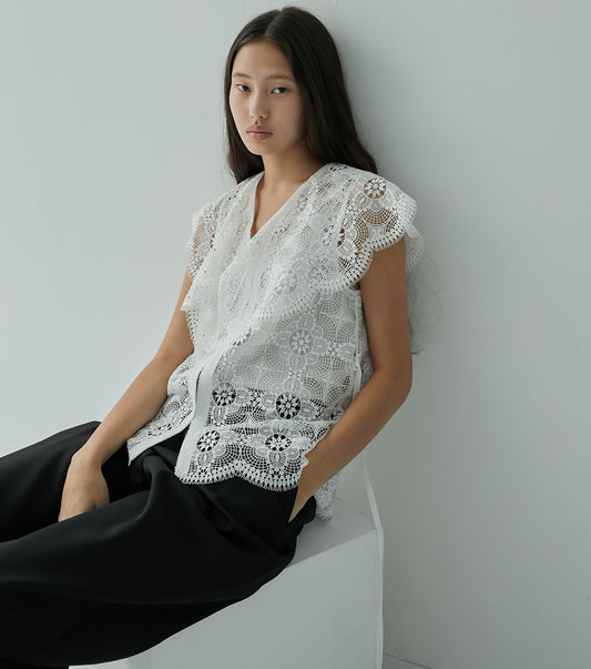 Crochet Lace Shirt