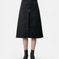 Tailored Zipped Twill Skirt