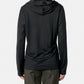 HOODED SNAPPED WOOL T-SHIRT