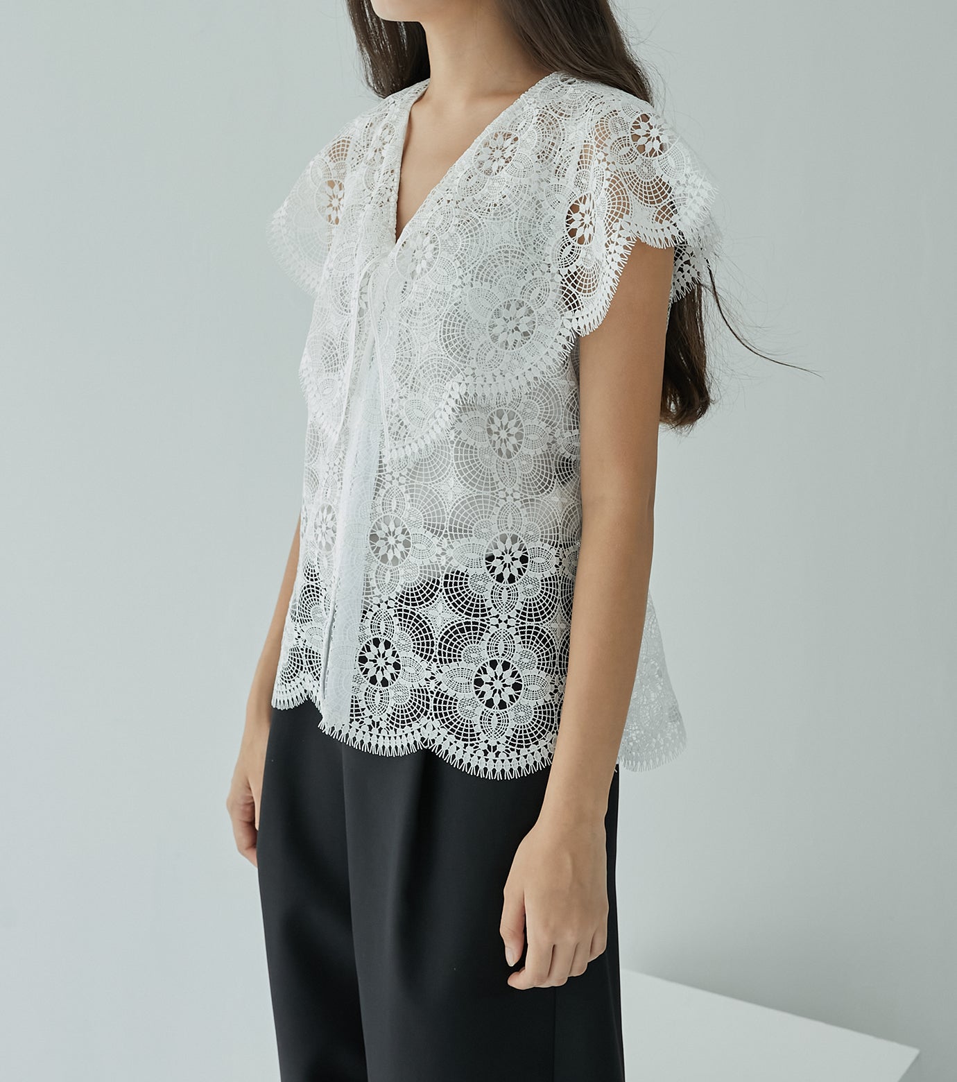 Crochet Lace Shirt