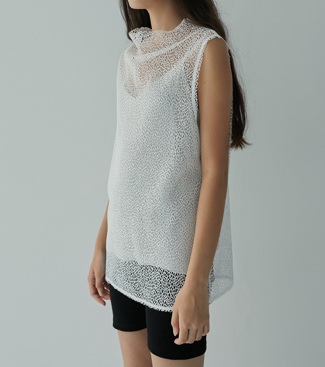 Mesh Lace Tank TOPS