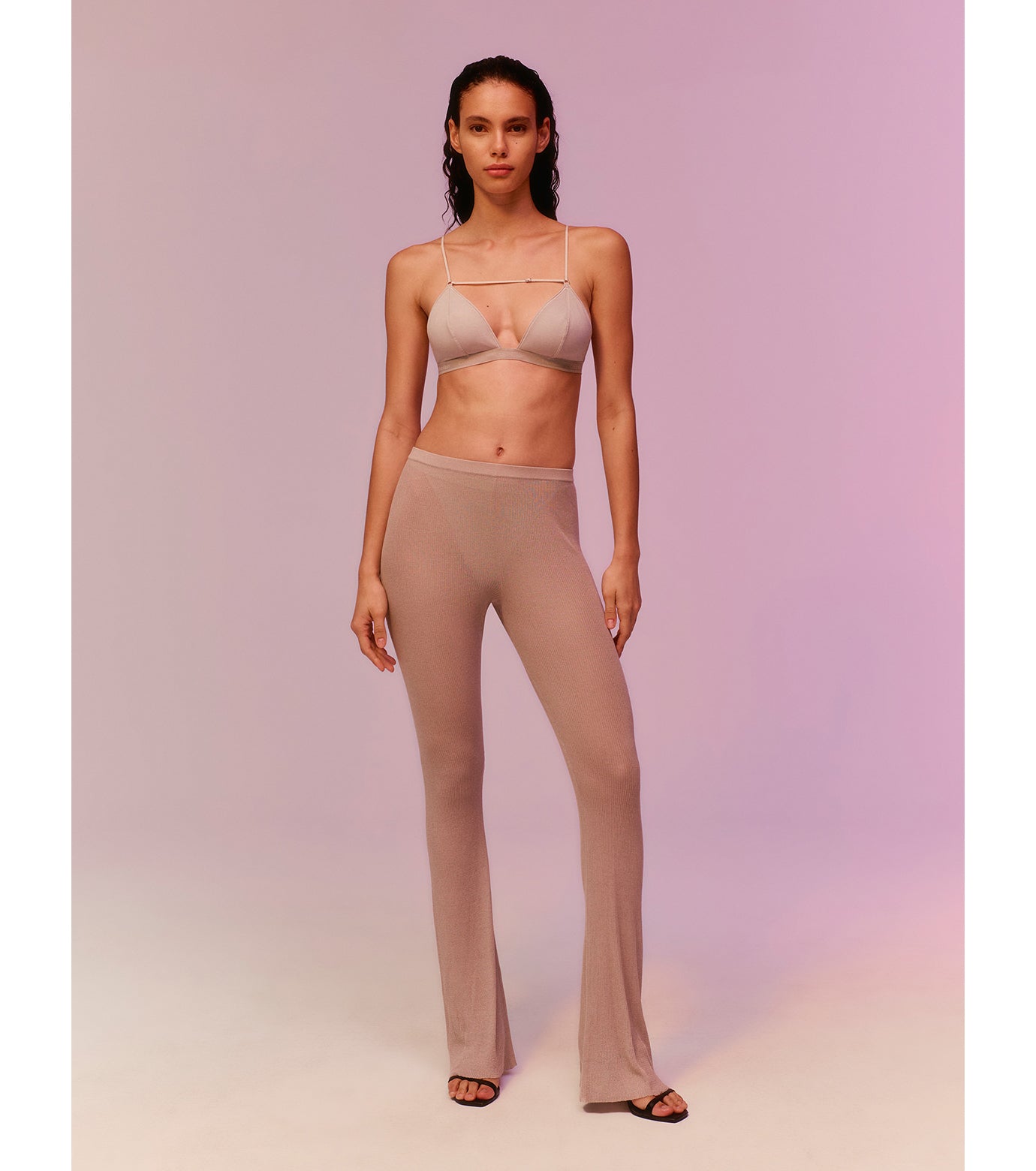 SHEER KNIT PANT