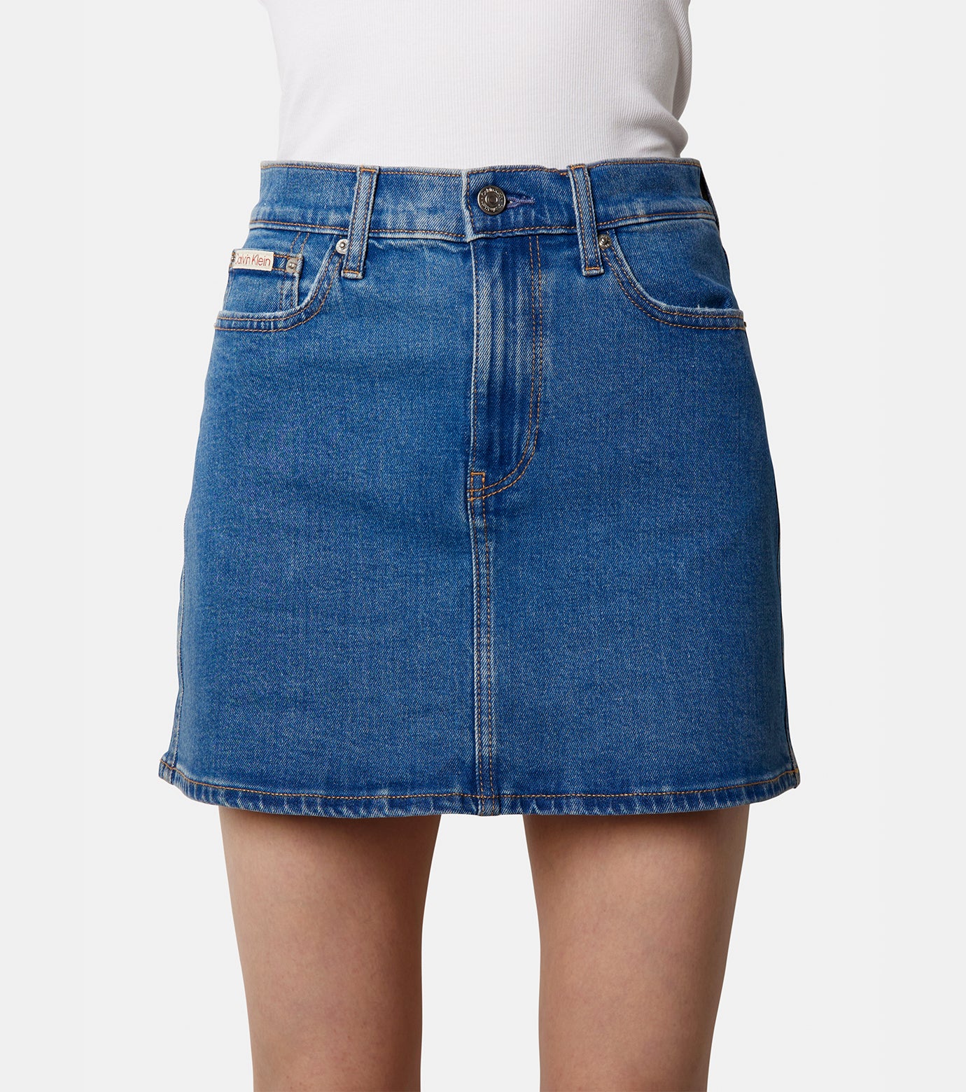 DENIM MINI SKIRT