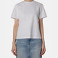 SS LUX PIMA EMBLEM MOCK NK RELAXED T