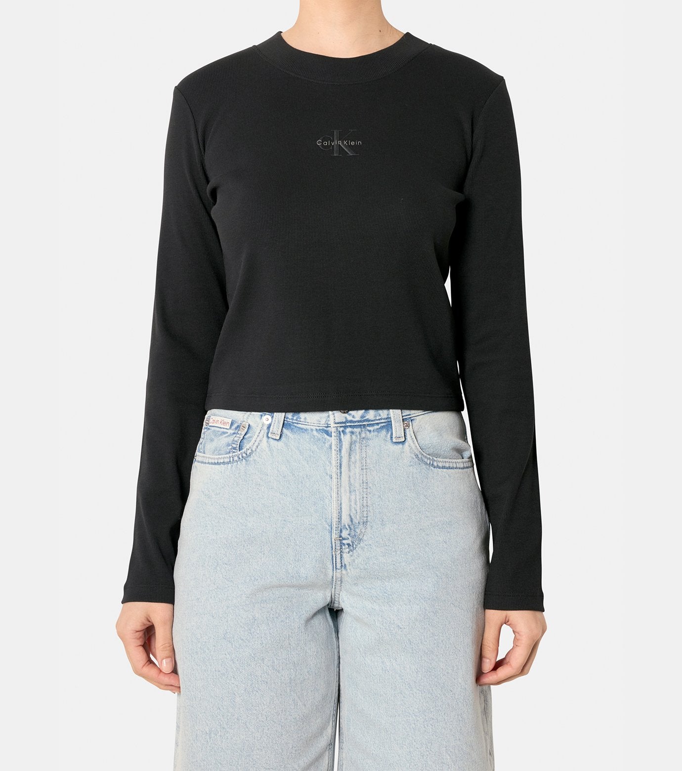 A- LS MONOGRAM BABY TEE