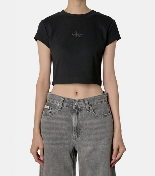 A- MONOGRAM BABY TEE