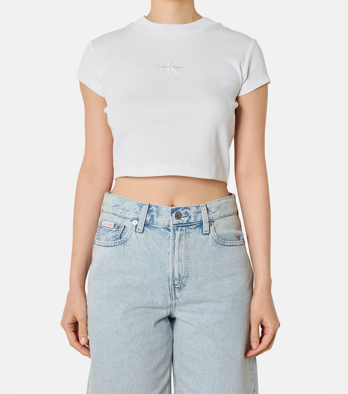 MONOLOGO BABY RIB TEE